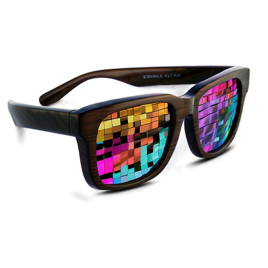 Pixelated Sunglasses Png Wdu