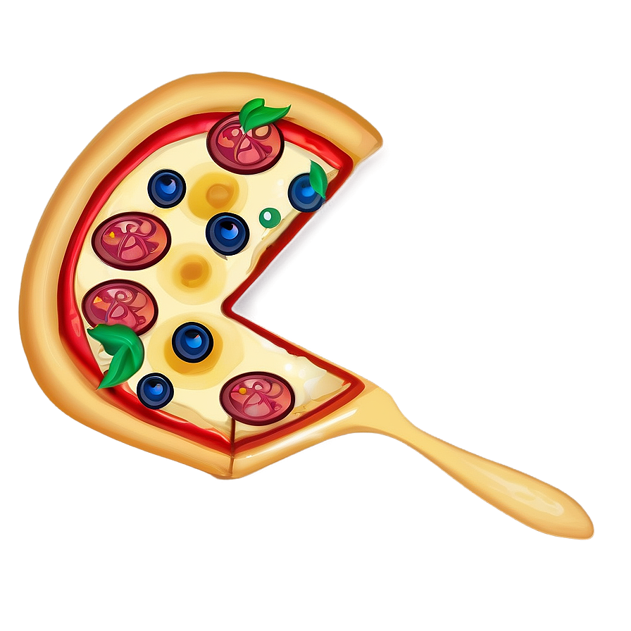 Pizza Cartoon Illustration Png 69