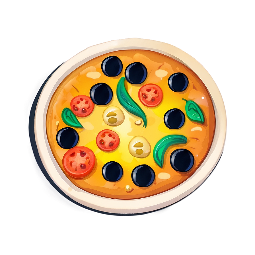 Pizza Cartoon With Cool Shades Png Jqc30