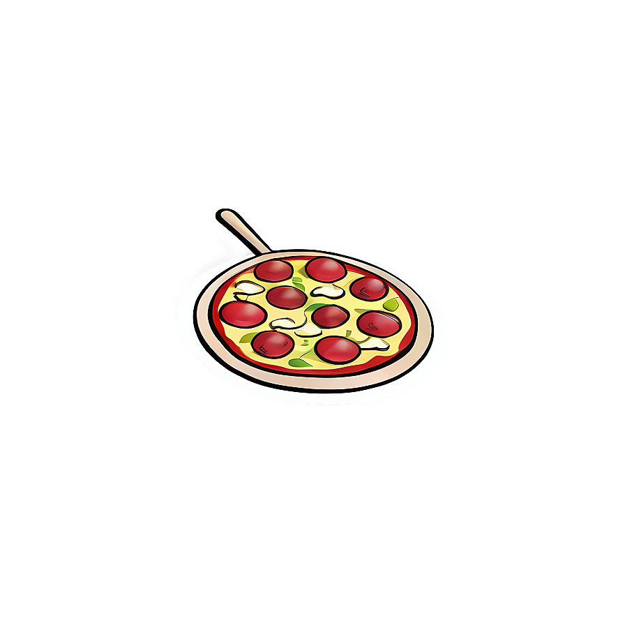 Pizza Vector Outline Png 06262024