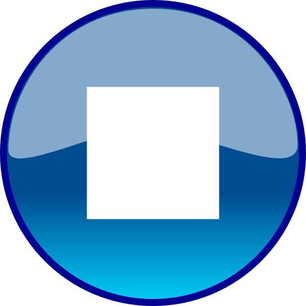 Placeholder Graphic Blue Circle PNG with transparent background