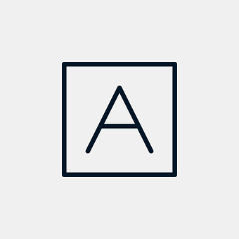 Placeholder Icon Letter A