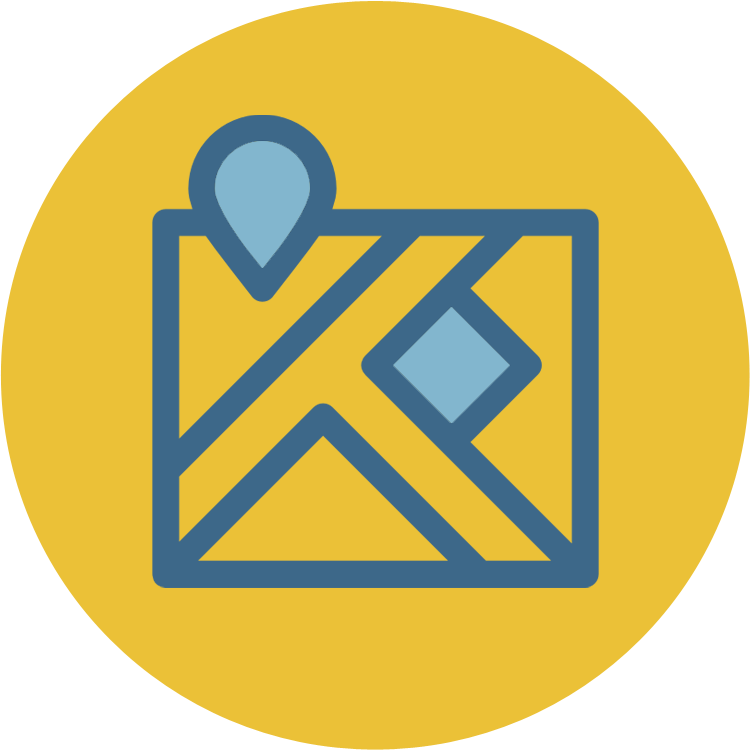 Placeholder Image Map Icon PNG image with a transparent background, free high-resolution download
