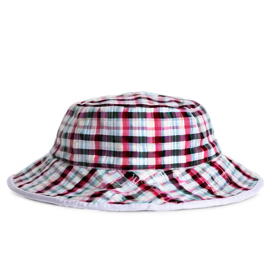 Plaid Bucket Hat Png 05252024