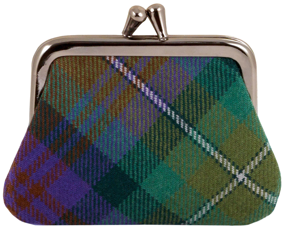 Plaid Clasp Purse