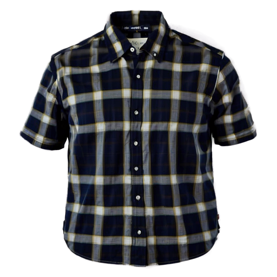 Plaid Collar Shirt Png 86