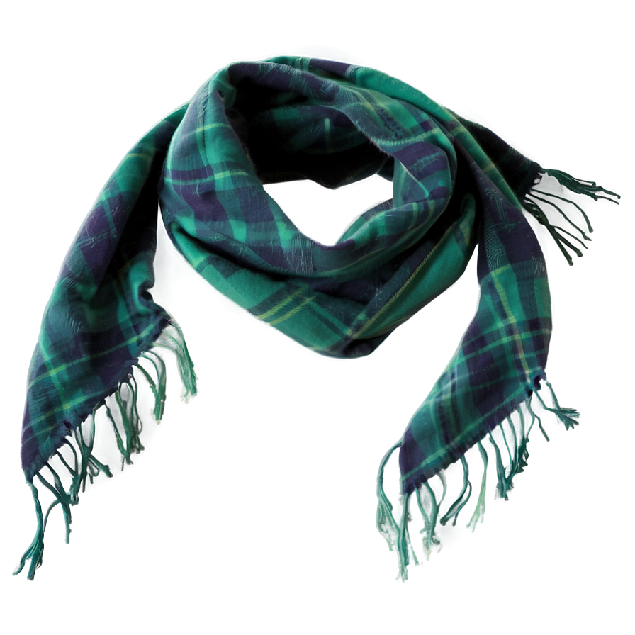 Plaid Scarf PNG lhv11 PNG with transparent background