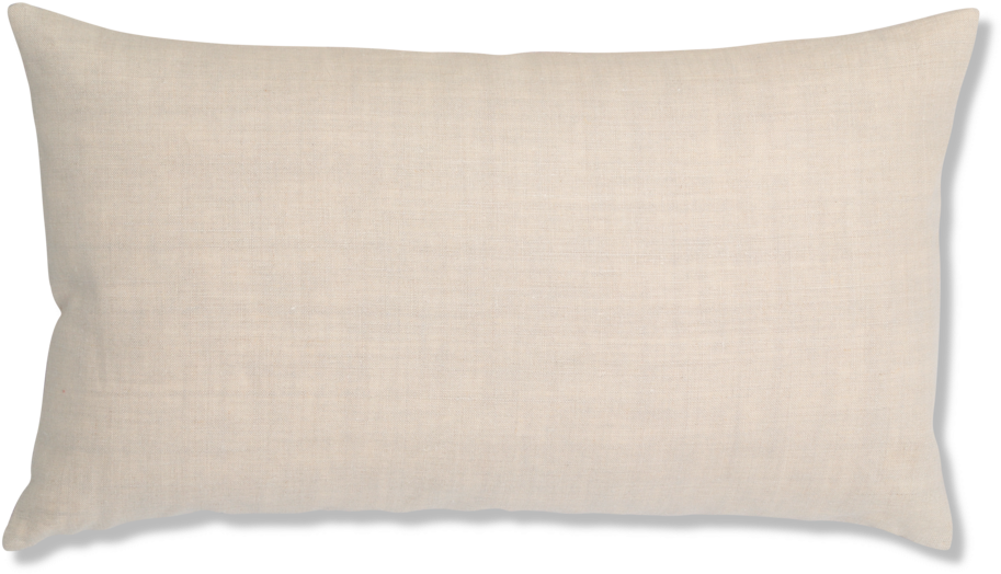 Enlightened Pillow With Linen Back - Linens, HD Png Download PNG with transparent background