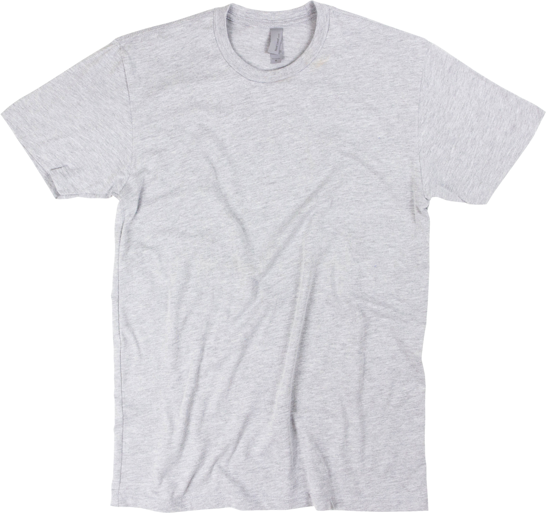 Plain Gray T Shirt Mockup