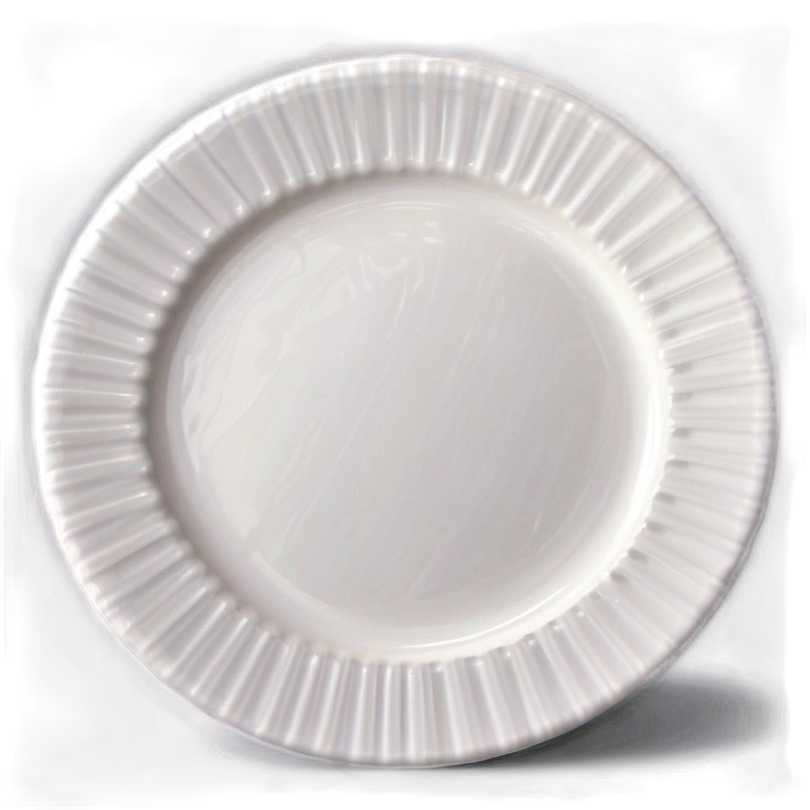 Plain White Plate Png Dqm