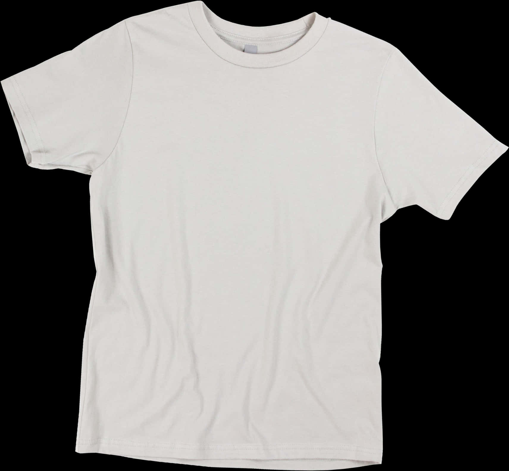 Plain White T Shirt Isolated