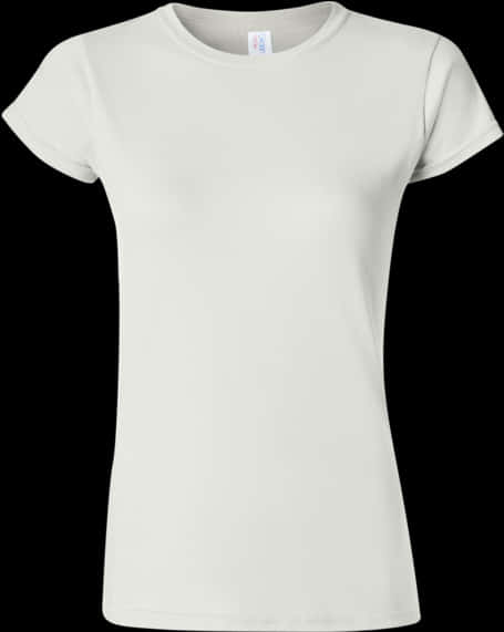 Ladies White Tshirt, HD Png Download PNG with transparent background