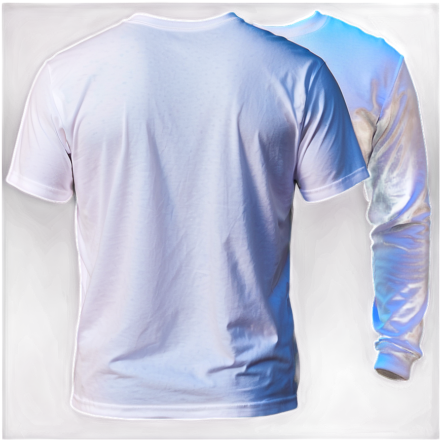 Plain White T-Shirt Template PNG udt93 PNG with transparent background