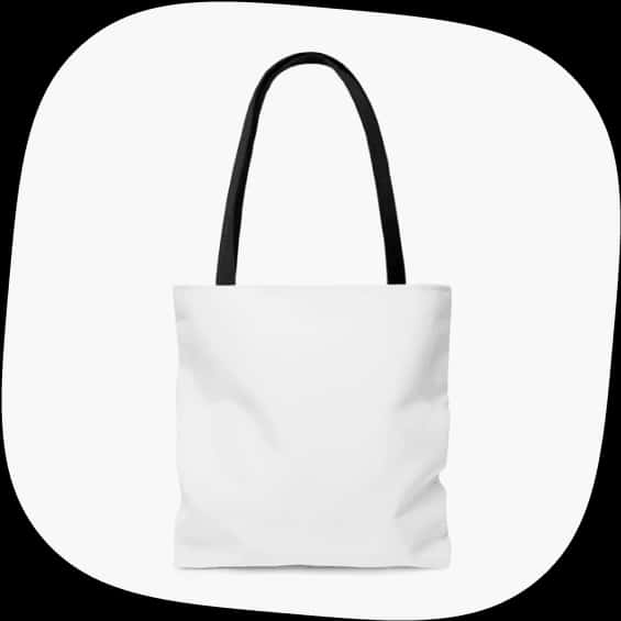 Plain White Tote Bag