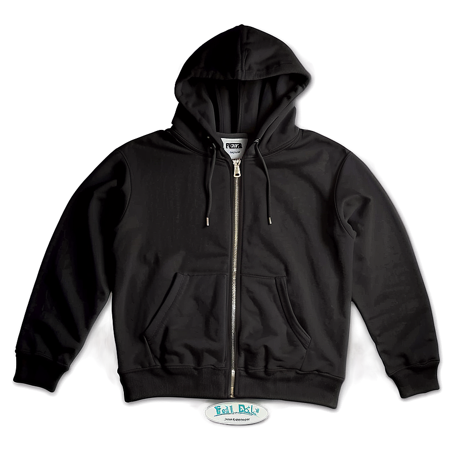 Plain Zip Up Hoodie Png 40