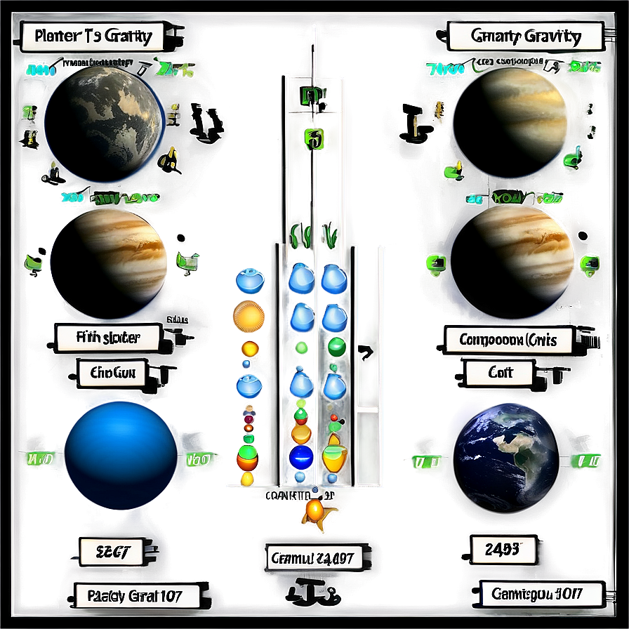 Planetary Gravity Comparison Chart PNG tsf PNG image with a transparent background, free high-resolution download
