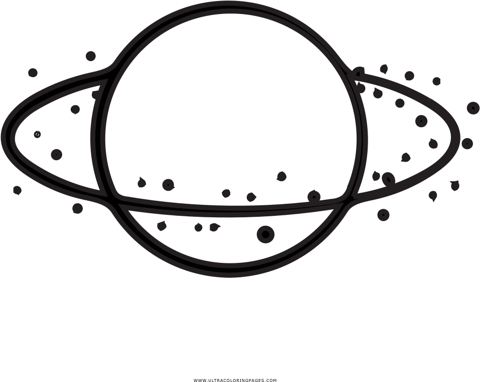 Asteroid Coloring Page - Circle, HD Png Download PNG with transparent background