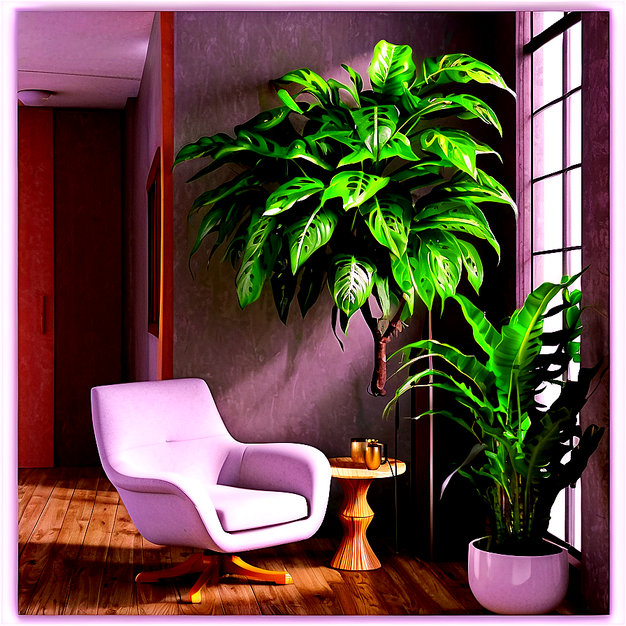Plant-Filled Room PNG 47 PNG with transparent background