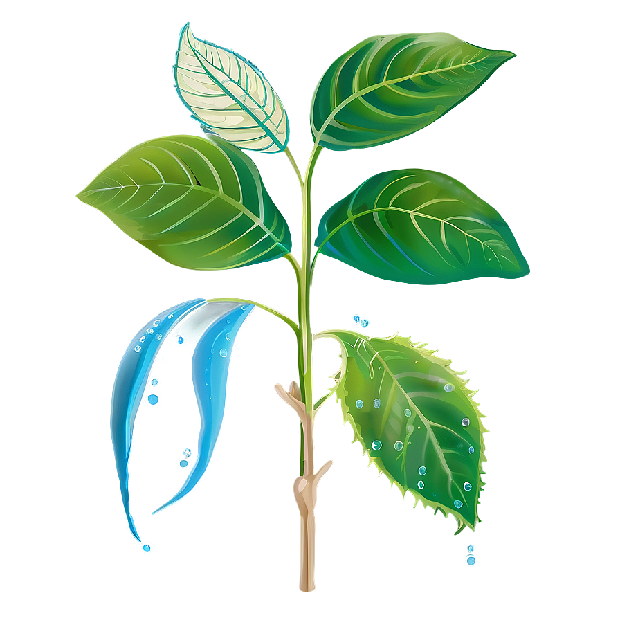 Plant Photosynthesis Process PNG qwc69 PNG with transparent background