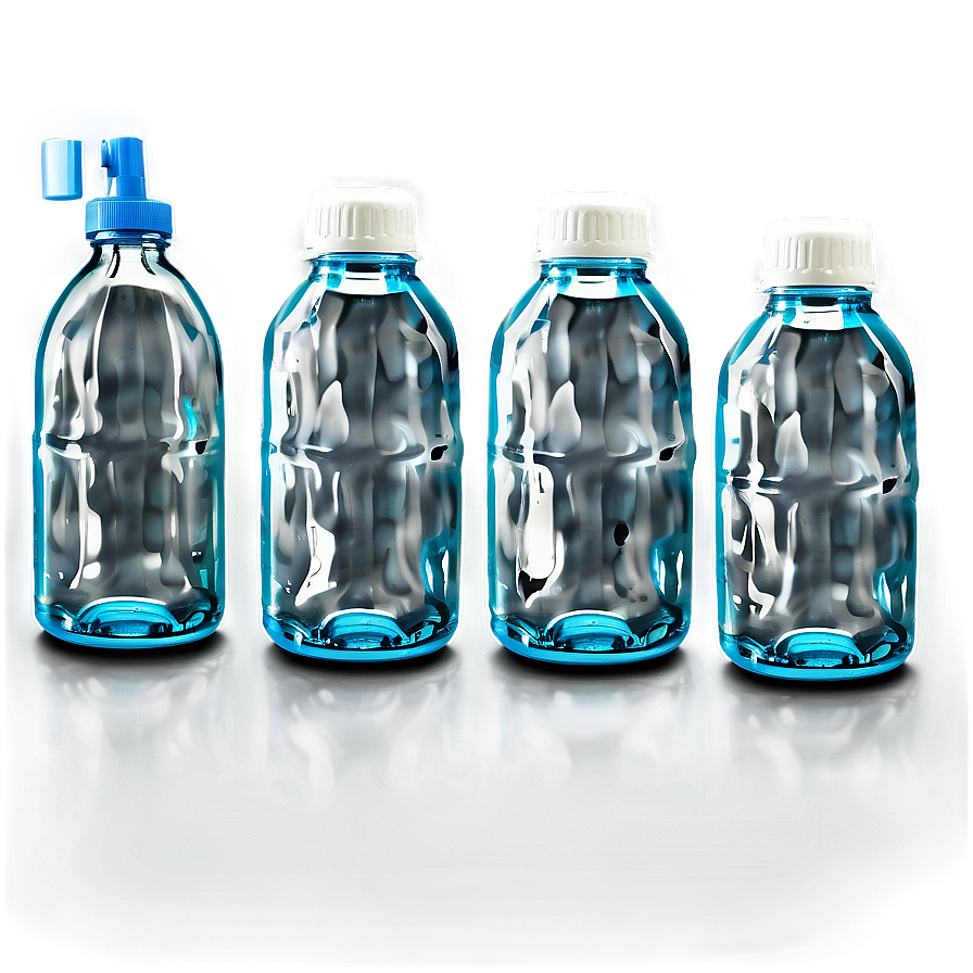 Plastic Bottle With Dropper Png Mid30