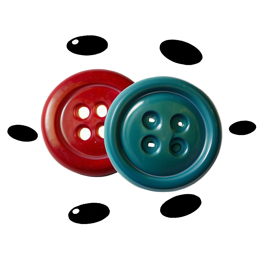 Plastic Buttons Variety Png Bem