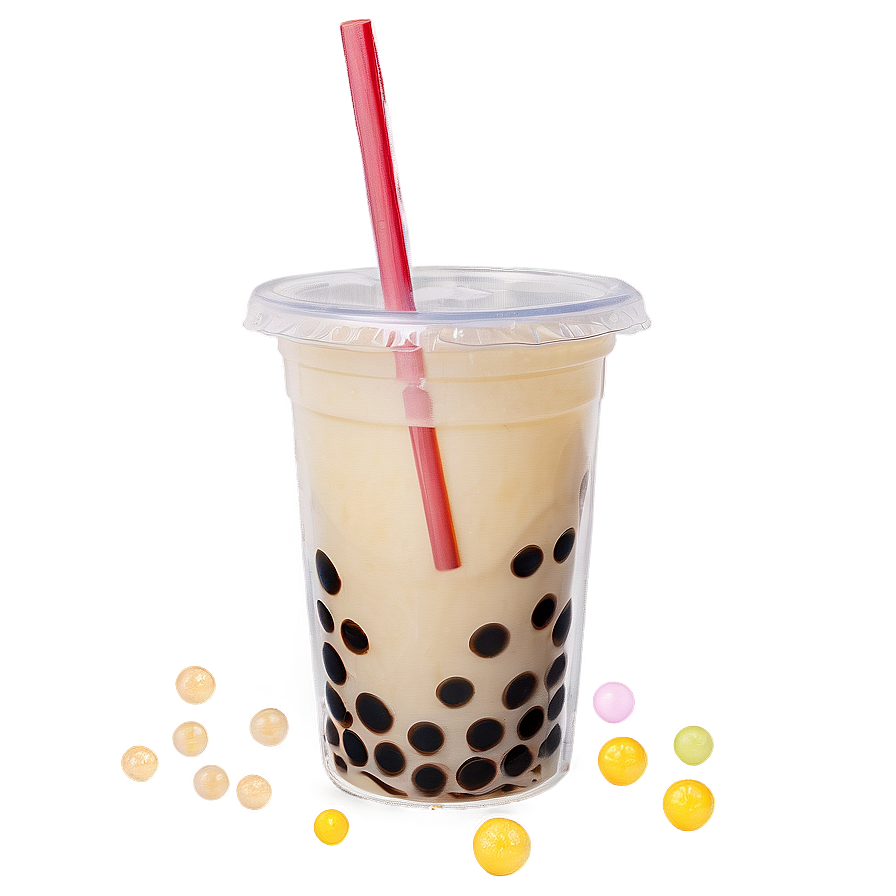 Plastic Cup For Bubble Tea Png 78