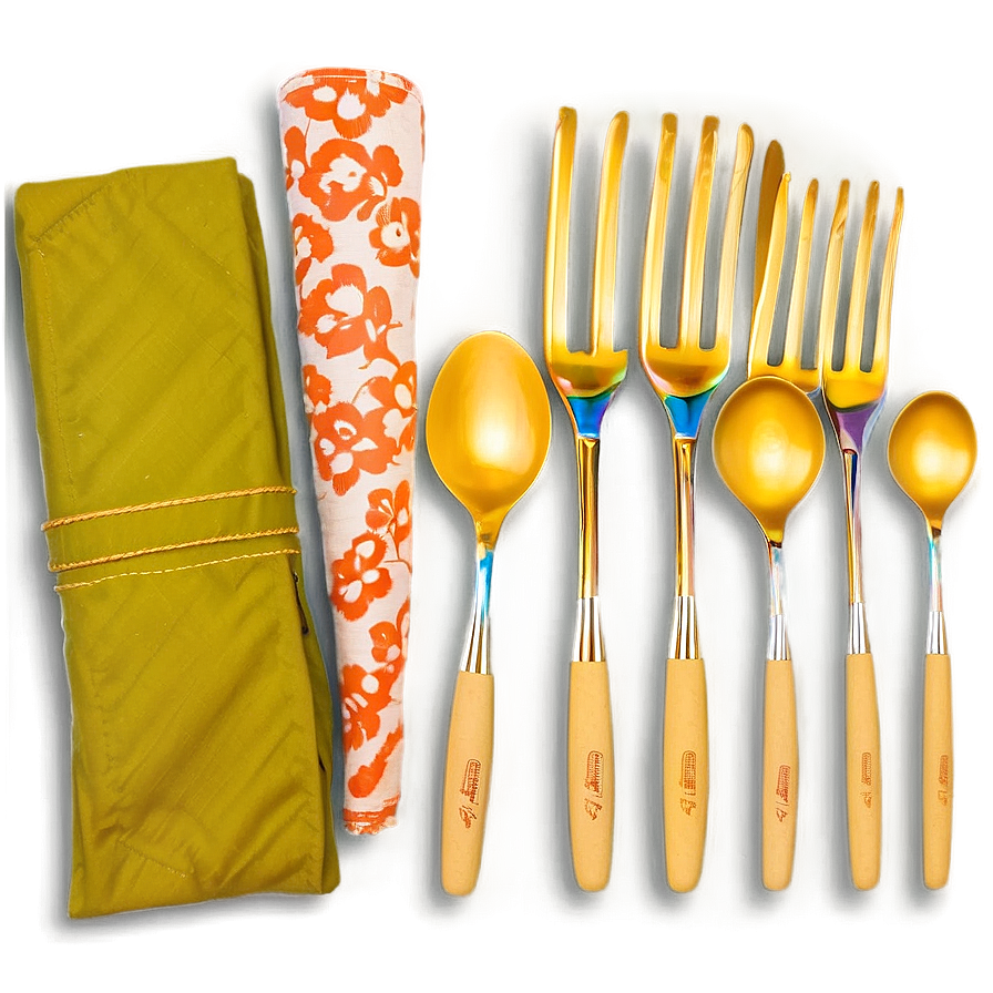Plastic-Free Utensils Set PNG 99 PNG image with a transparent background, free high-resolution download