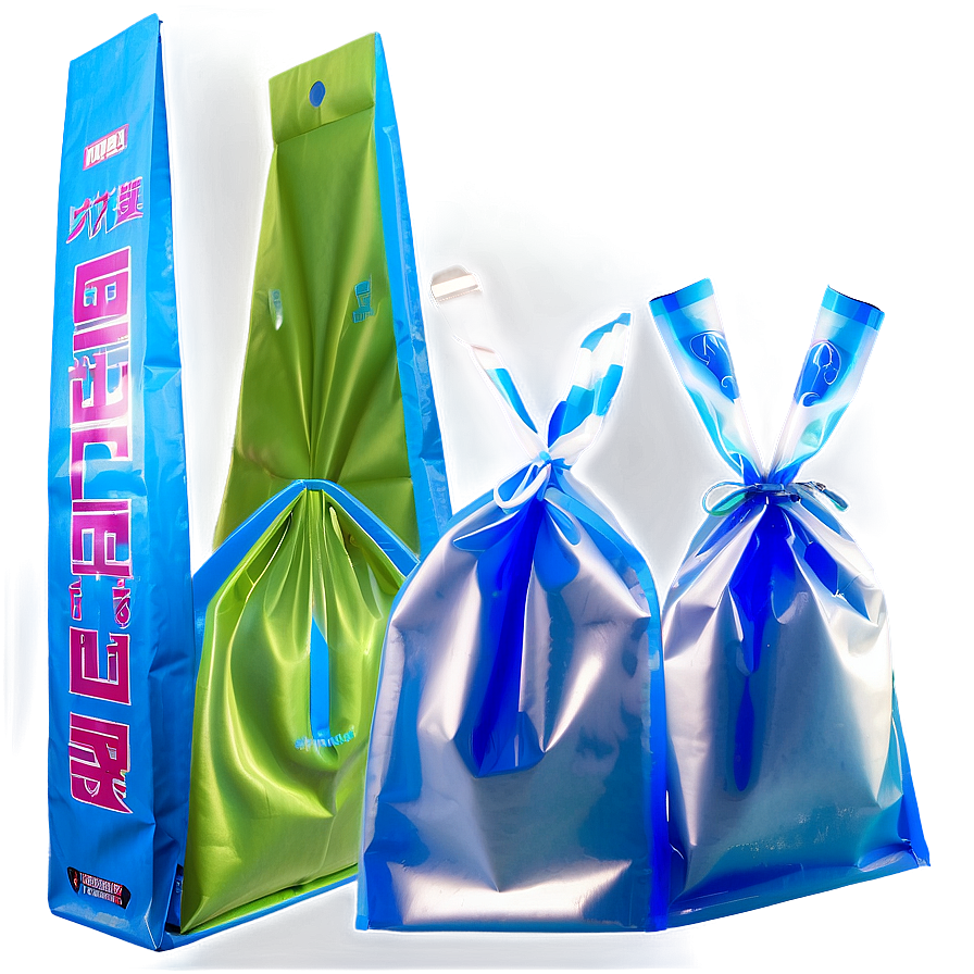 Plastic Gift Bag Png 31