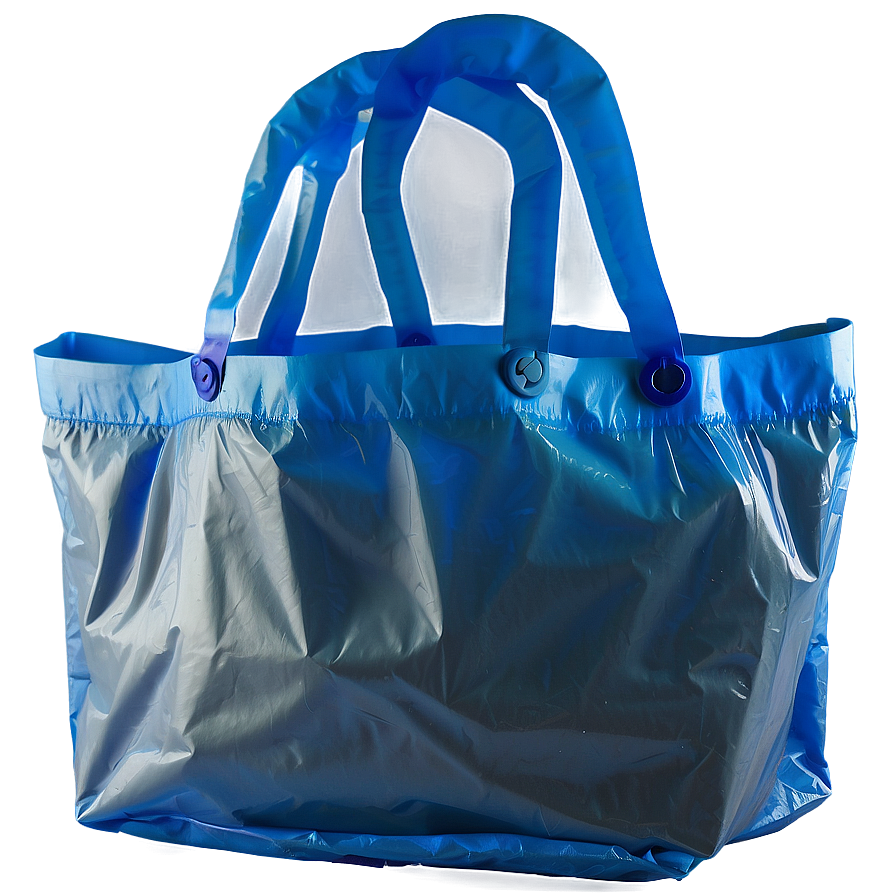 Plastic Shopping Bag With Handles Png Wrk87