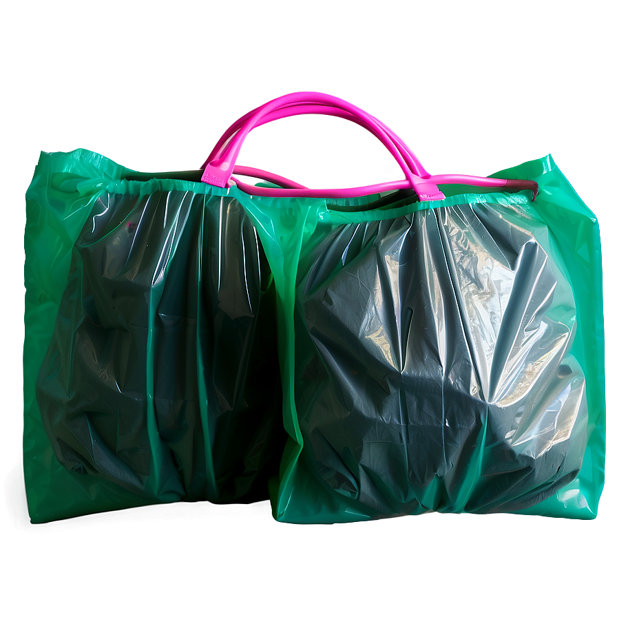 Plastic Shopping Bag With Handles Png Xib