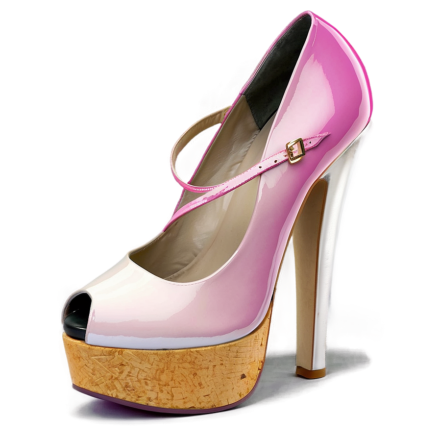 Platform High Heels PNG rnl77 PNG with transparent background