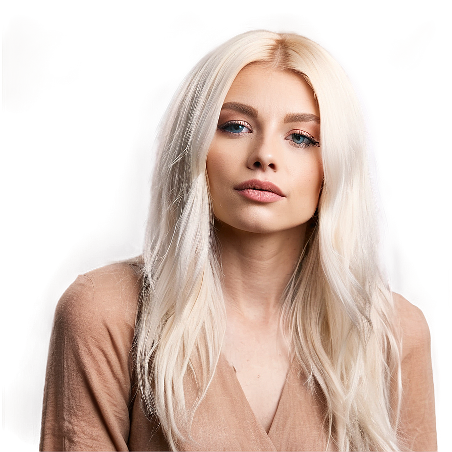 Platinum Blond Hair Png 61