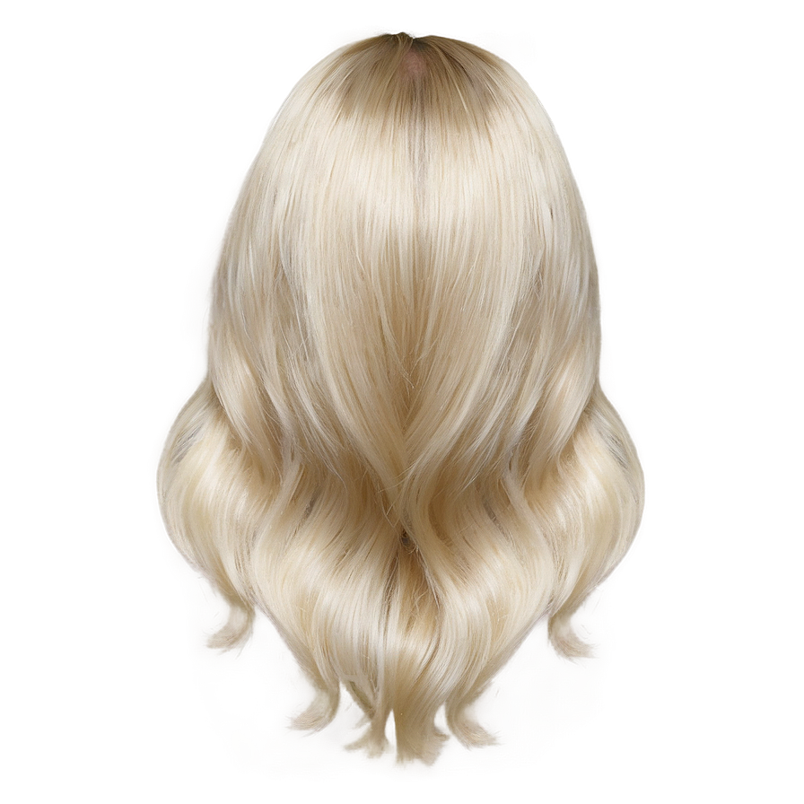 Platinum Blond Hair Png Cau