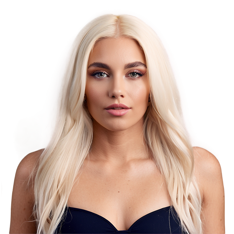 Platinum Blonde Look Png 22