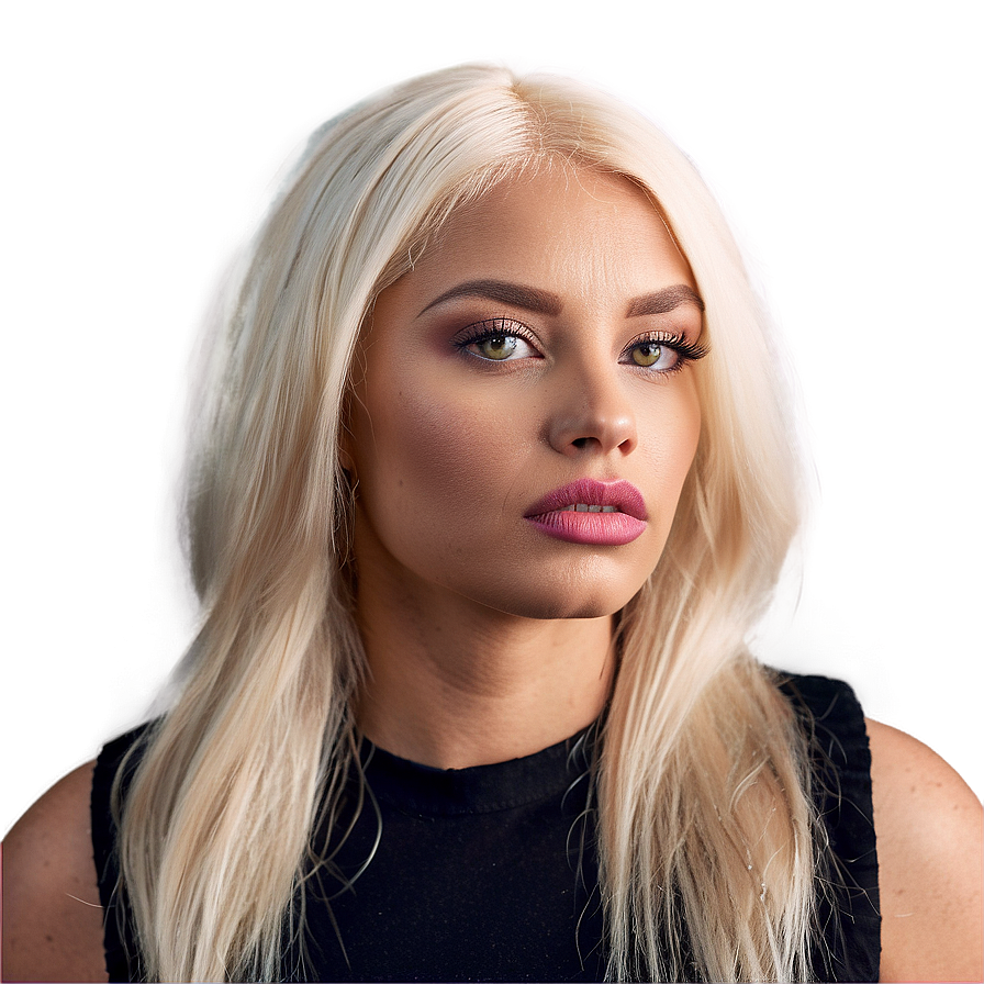 Platinum Blonde Look Png 38