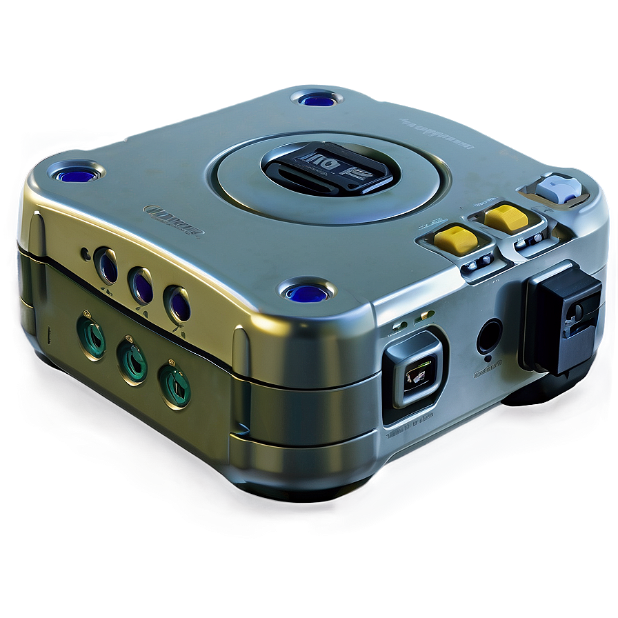 Platinum Gamecube Console Png 06242024