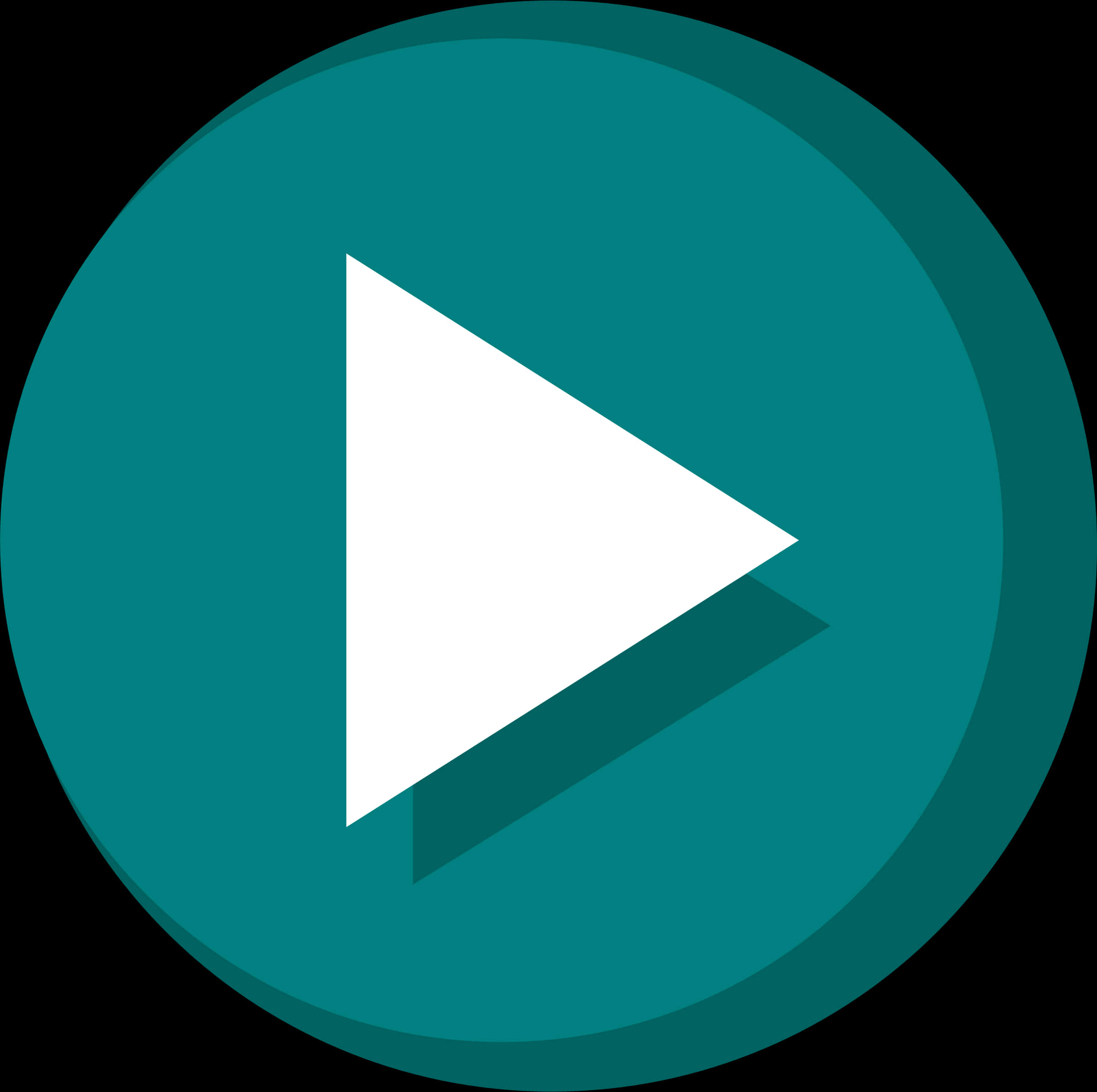Play Button Icon Dark Background PNG image with a transparent background, free high-resolution download