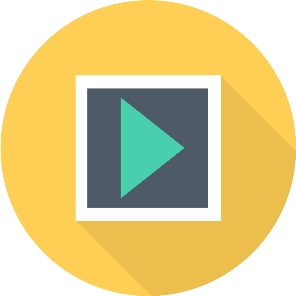 Play Button Icon Graphic