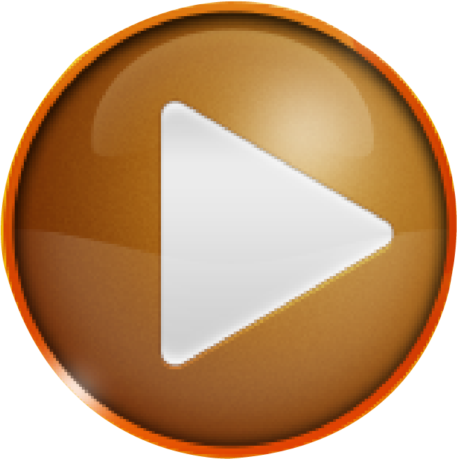 Play Button Icon PNG with transparent background