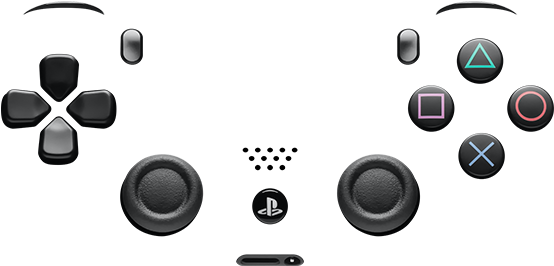 Game Device,electronic Device,home Game Console Accessory - Playstation 4 Controller Buttons Png, Transparent Png PNG with transparent background