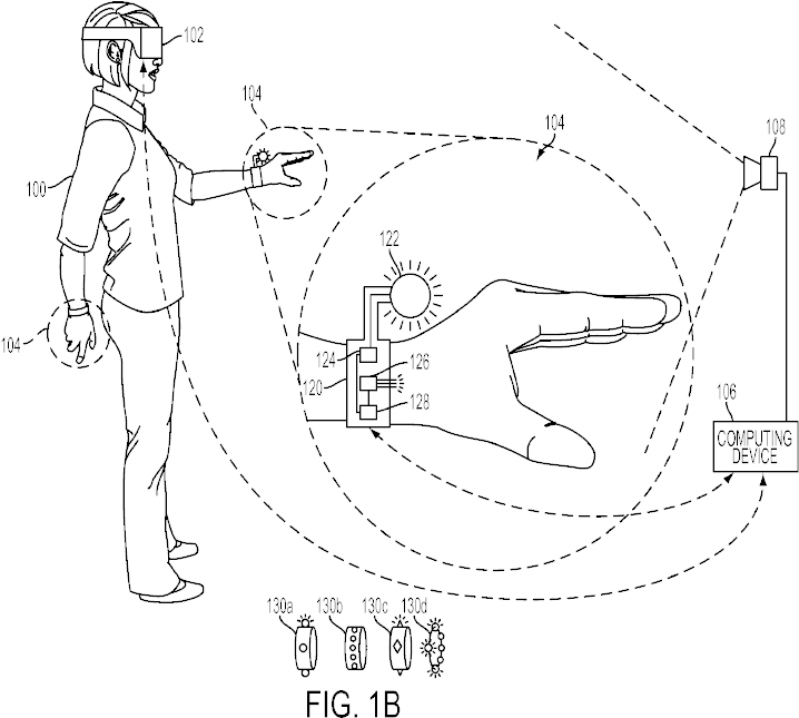 Play Station V R Patent Illustration