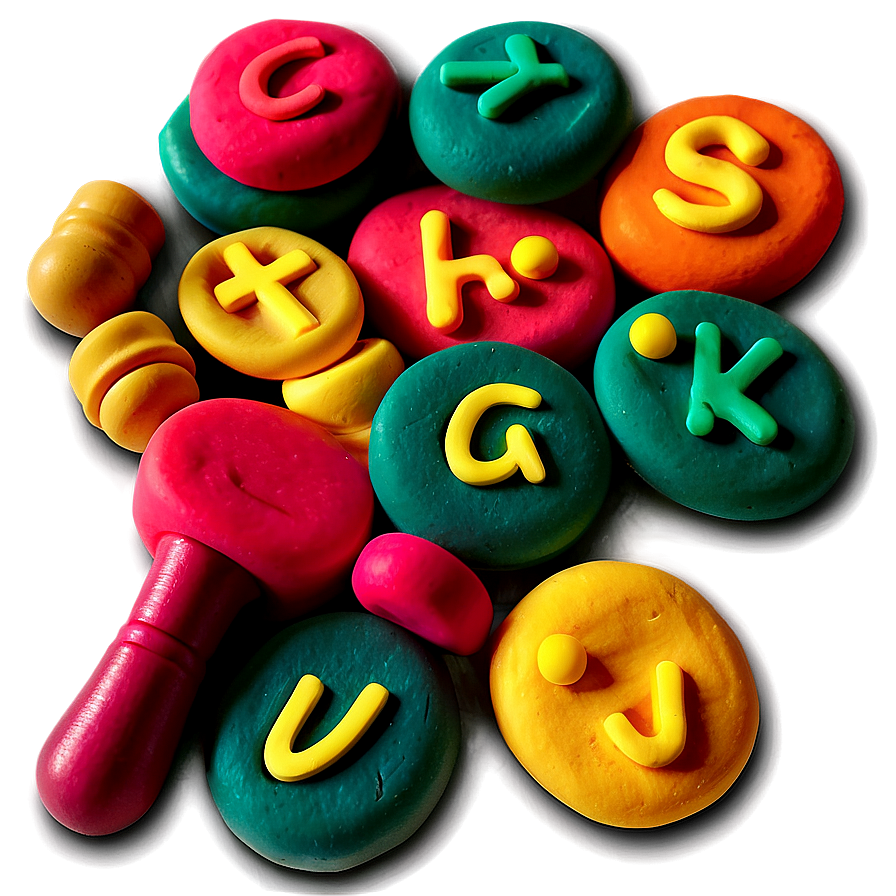 Playdough Alphabet Learning Kit Png Acf