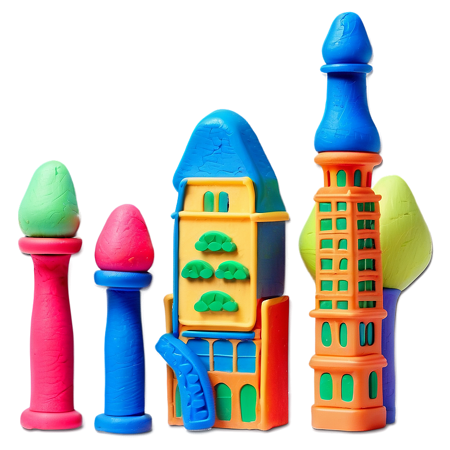 Playdough City Building Kit Png 06132024