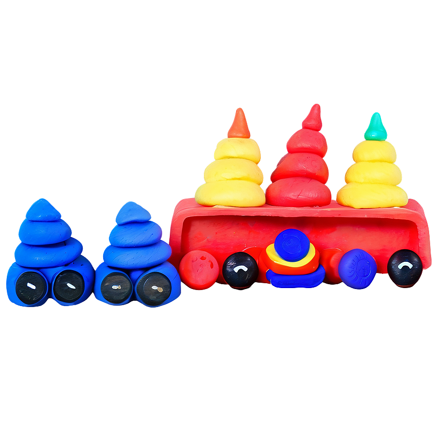 Playdough Transportation Theme Png 06132024