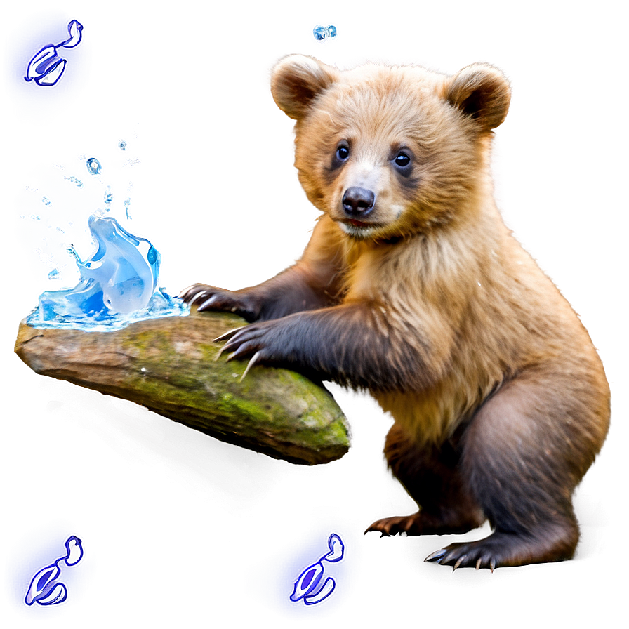 Playful Bear Cub Png 48