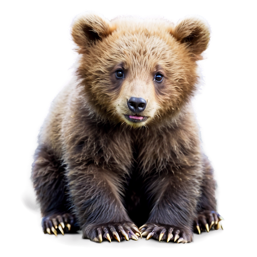 Playful Bear Cub Png Atq55