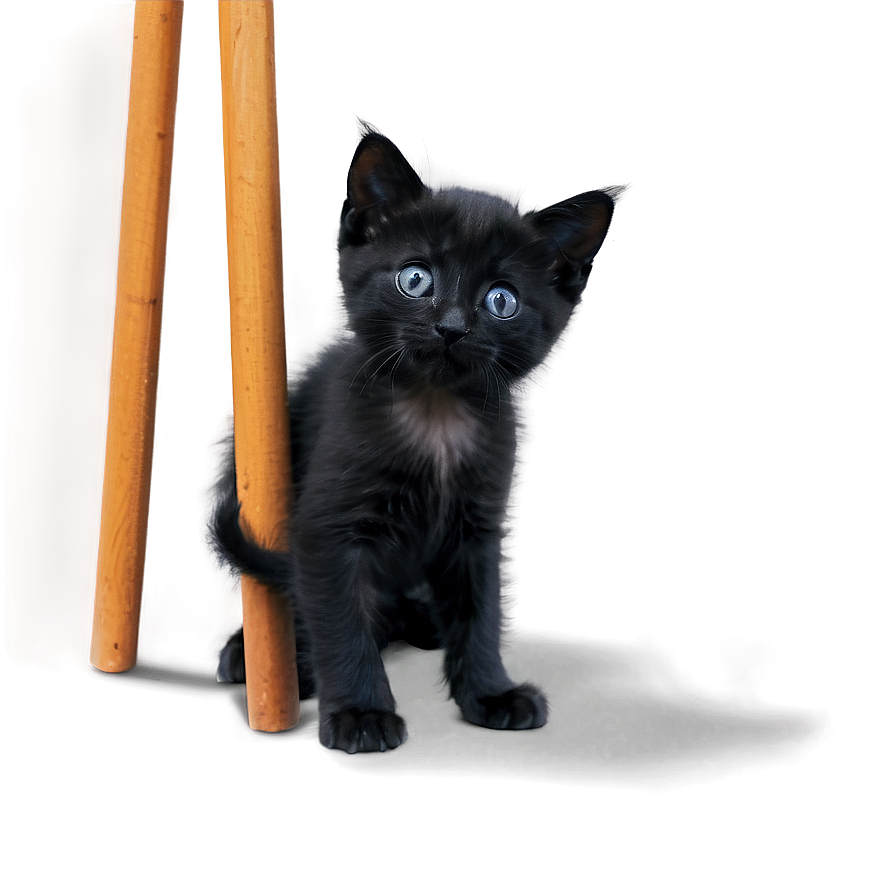 Playful Black Kitten Png Pmh25