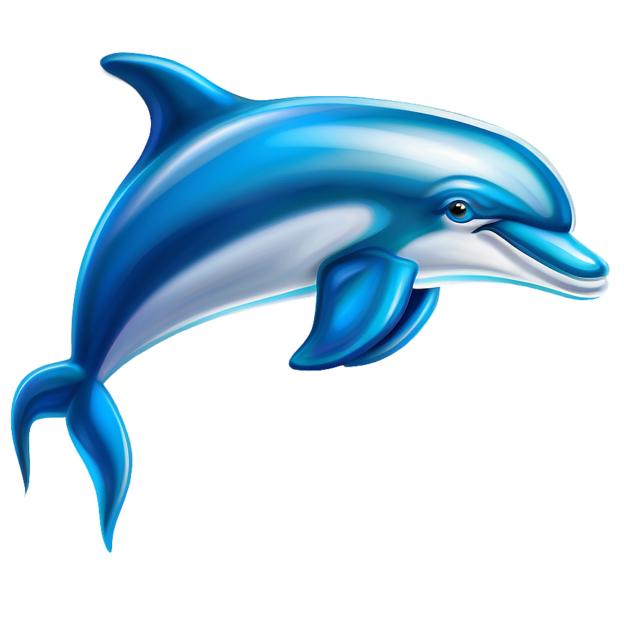 Playful Cartoon Dolphin Drawing Png Mnt