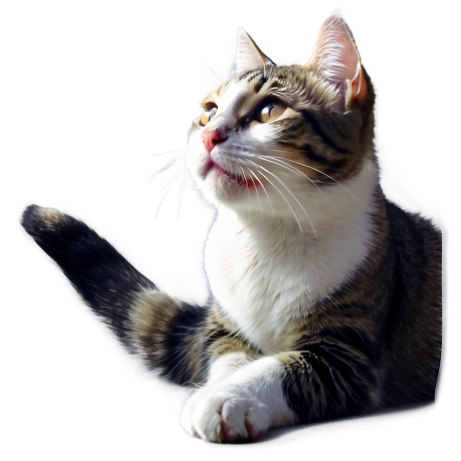 Playful Cat Illustration PNG scs79 PNG with transparent background