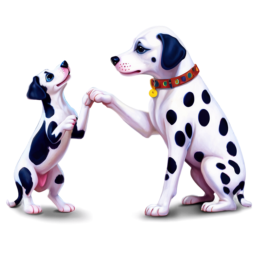 Playful Dalmatian Puppies Png Uxo34